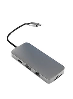 عربست محور USB من النوع C إلى HDMI 4K باللون الرمادي رمادي  - Image 1