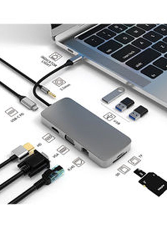USB Type-C To 4K HDMI Hub Grey