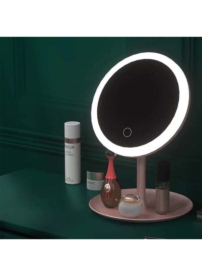Rock Pow Makeup Mirror With Lights Pink  - Image 2