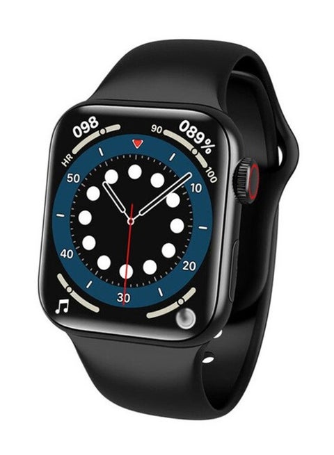 200.0 mAh HW12 1.57-inch Smart Split Screen Watch With Rotating Side Button Black