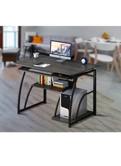 fashionhome Multi-Layer Study And Computer Desk Black 60 x 40 x 71cm  - Image 3