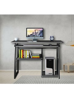 fashionhome Multi-Layer Study And Computer Desk Black 60 x 40 x 71cm  - Image 5