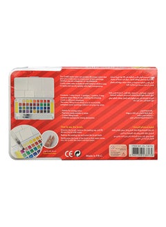 class 48-Piece Color Paint With Brush Set Multicolour  - Image 2