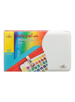 class 48-Piece Color Paint With Brush Set Multicolour  - Image 1