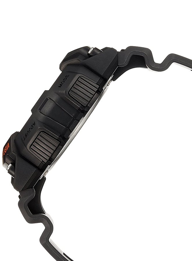 CASIO Men's Classic Water Resistant Digital Watch W-735H-8A - 51 mm - Black - Image 3