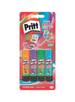 Pritt 4-Piece Glue Stick Set Multicolour  - Image 2
