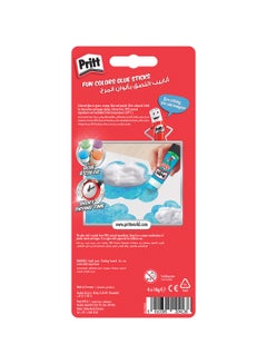 Pritt 4-Piece Glue Stick Set Multicolour  - Image 3