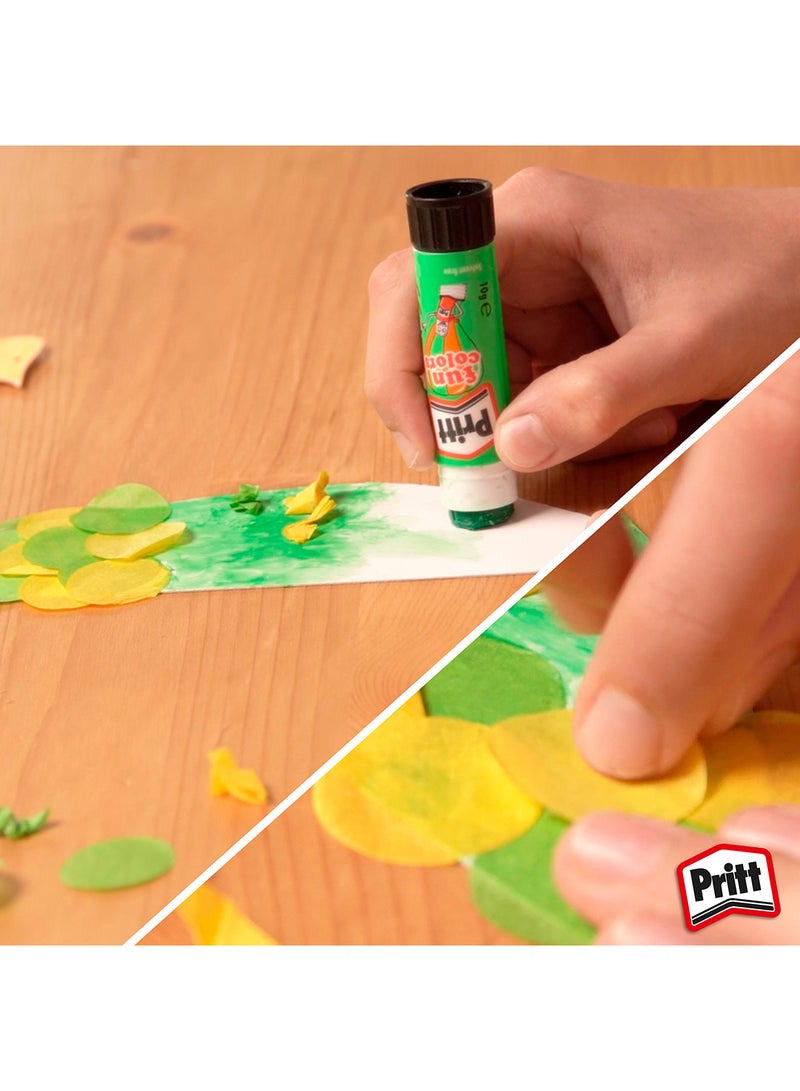 Pritt - 4-Piece Glue Stick Set Multicolour - Image 1