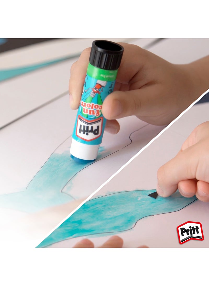 Pritt - 4-Piece Glue Stick Set Multicolour - Image 1