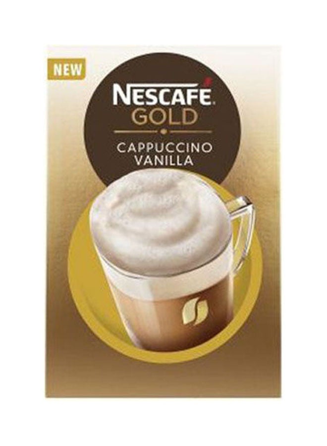 نسكافيه Gold Vanilla Cappuccino - 12 Sachets 18.5grams