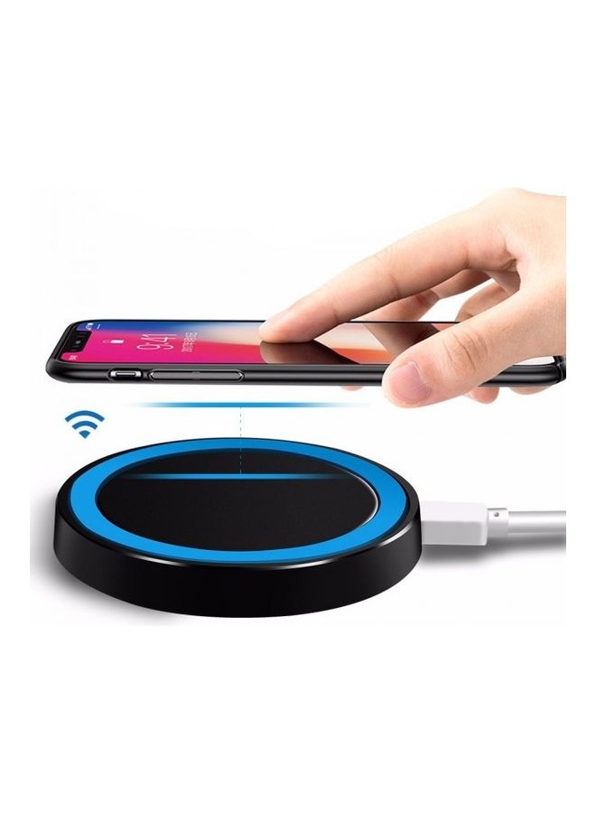 MARGOUN Wireless Qi Charger Dock for iPhone 13 Series Blue/Black - Image 1