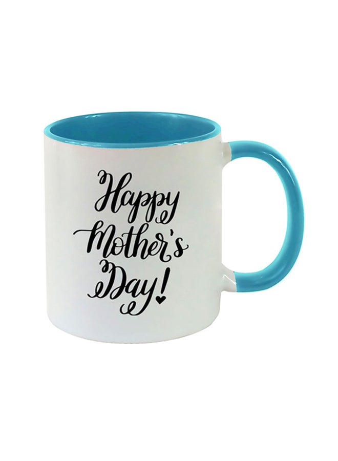 MEC Happy Mothers Day Mug Blue/White