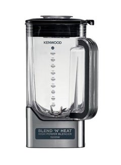 KENWOOD Premium Power Blender, Goblet, 2 Smoothie Bottles, Heating Function, 10 Speeds, 6 Preset Programs, Ice Crush Function, 3 L 1500 W OWBLM92.920SS Silver  - Image 2