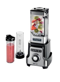 KENWOOD Premium Power Blender, Goblet, 2 Smoothie Bottles, Heating Function, 10 Speeds, 6 Preset Programs, Ice Crush Function, 3 L 1500 W OWBLM92.920SS Silver  - Image 4