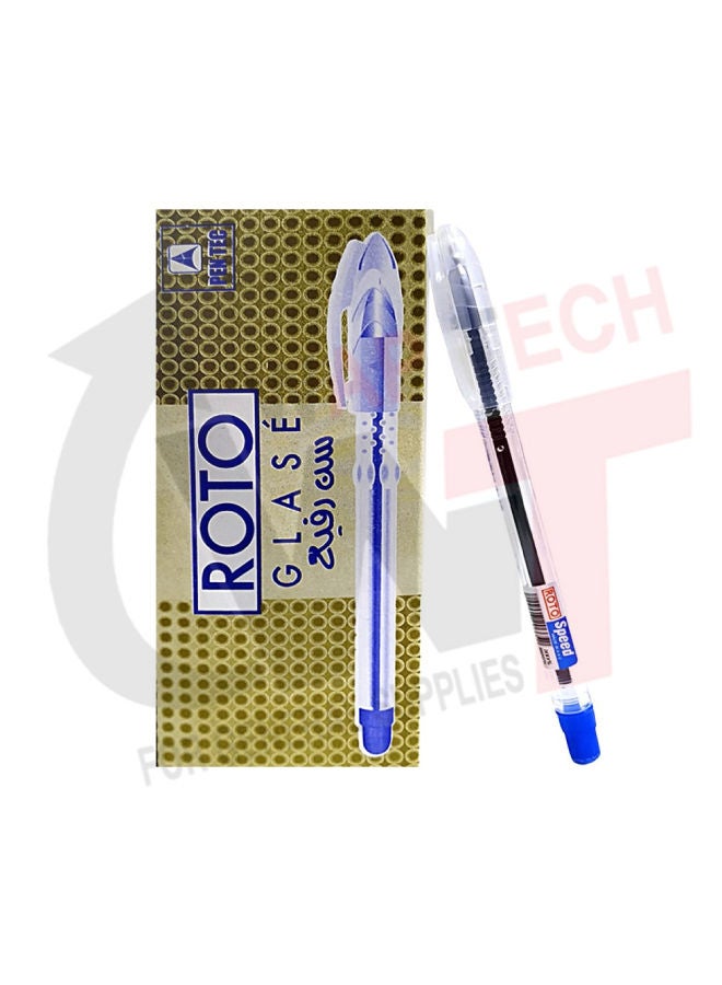 Roto Glase Gel Ink Pen Blue