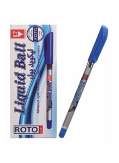 Liquid Ball Gel Ink Pen Blue