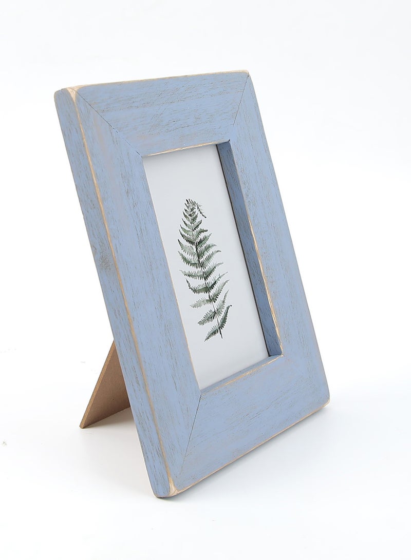 Switch - Tabletop Photo Frames With Outer Frame Blue outer frame size: L18xH23xT1.8cm for photo size: 4x6inch - Image 1