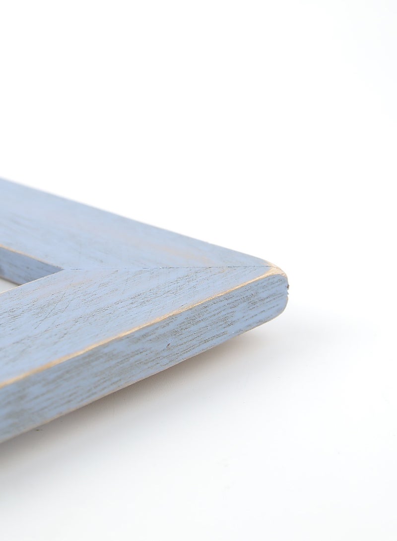Switch - Tabletop Photo Frames With Outer Frame Blue outer frame size: L18xH23xT1.8cm for photo size: 4x6inch - Image 1