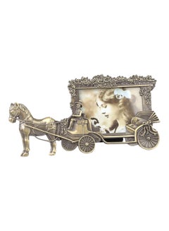 Tabletop Photo Frames With Outer Frame Antique Gold outer frame size: L26xH13xT2cm for photo size: 3x5inch