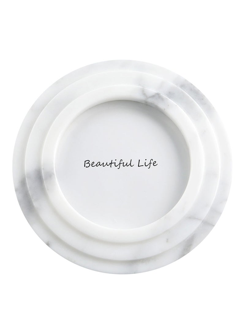 Switch - Tabletop Photo Frames With Outer Frame White outer frame size: Dia16.5 cm for photo size: Dia 20 x20 cmcm - Image 1