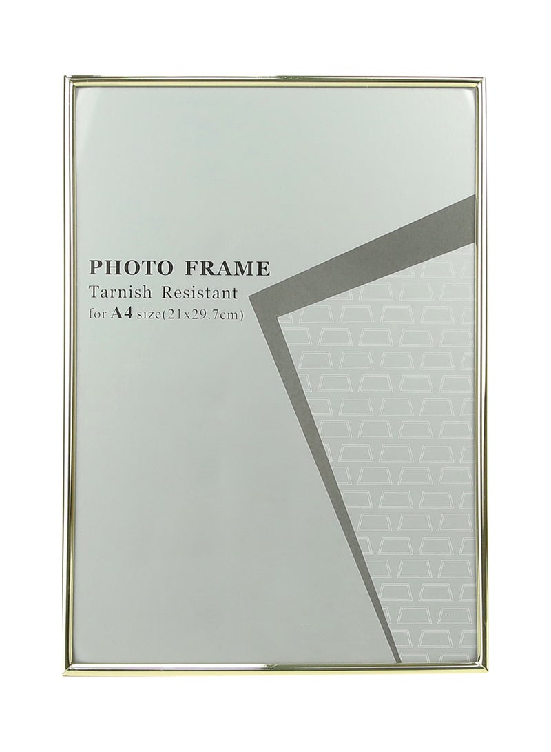 Bebi - Tabletop Photo Frames With Outer Frame Gold outer frame size: L28xH30cm xT1cm for photo size: 26x28cmcentimeter - Image 1