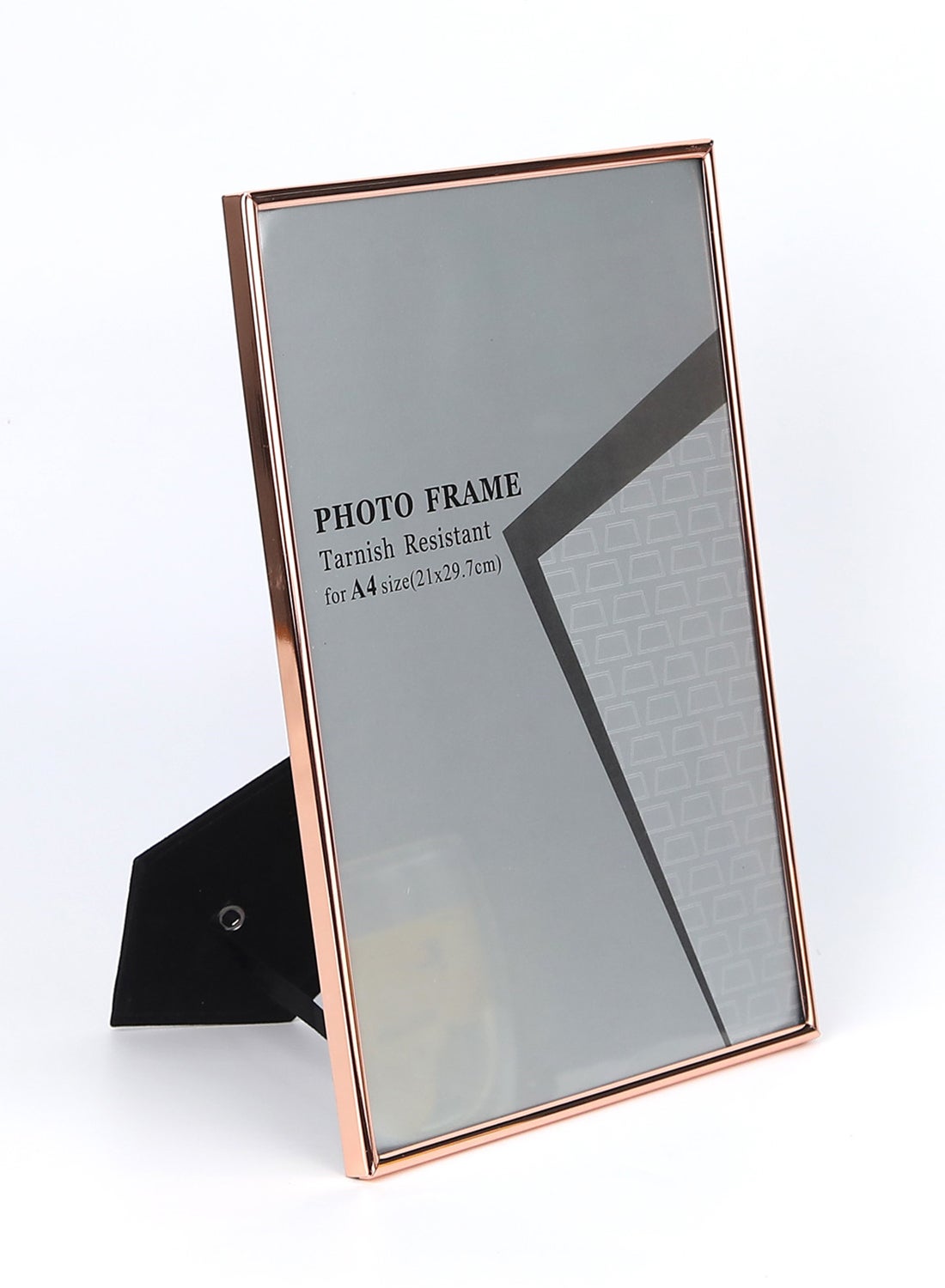 Tabletop Photo Frames With Outer Frame Rose Gold Outer frame size--L28 x H30 cm Photo size--10x11inch 