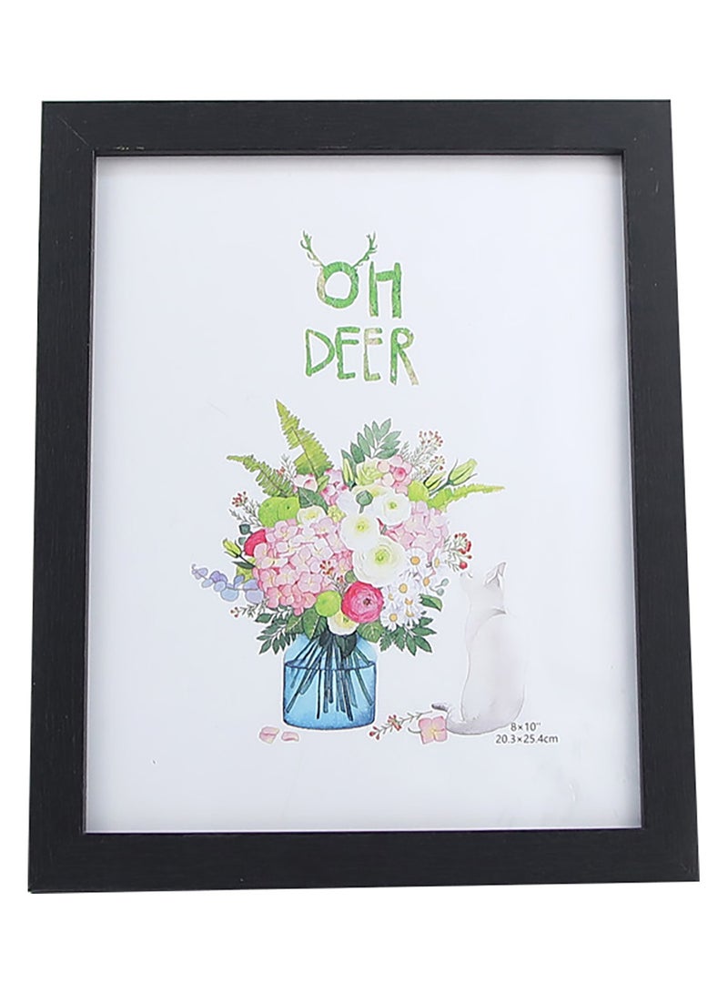 سويتش - Tabletop Photo Frames With Exclusive Inside Image & Outer Frame Black outer frame size: L29xH40cm xT1.5cm for photo size: 10x15inch - Image 1