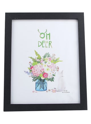 Wall Frames With Outer Frame Black outer frame size: L36xH48cm xT1.5cm for photo size: 13x18inch - v1635688845/N46026402A_1