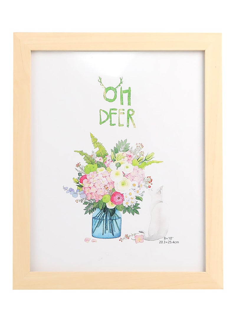 سويتش - إطارات صورة مزودة بإطار خارجي للوضع أعلى الطاولة طبيعي outer frame size: L29xH40cm xT1.5cm for photo size:  10*15بوصة - Image 1