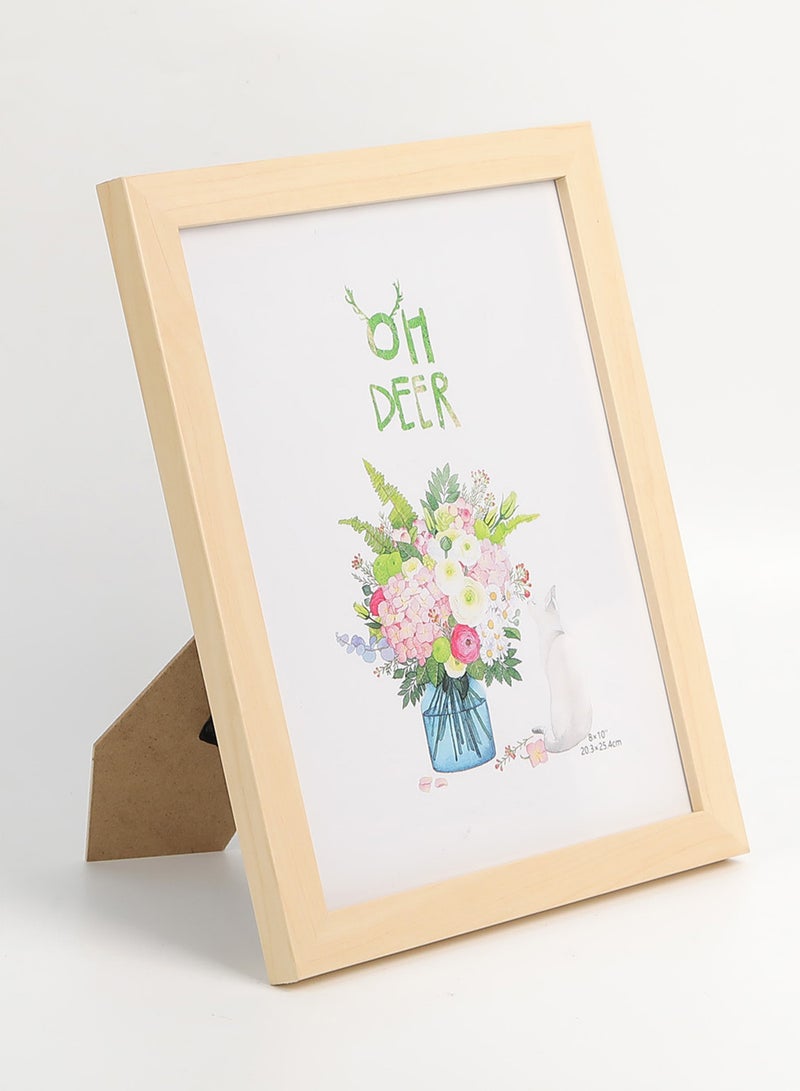 سويتش - إطارات صورة مزودة بإطار خارجي للوضع أعلى الطاولة طبيعي outer frame size: L29xH40cm xT1.5cm for photo size:  10*15بوصة - Image 1