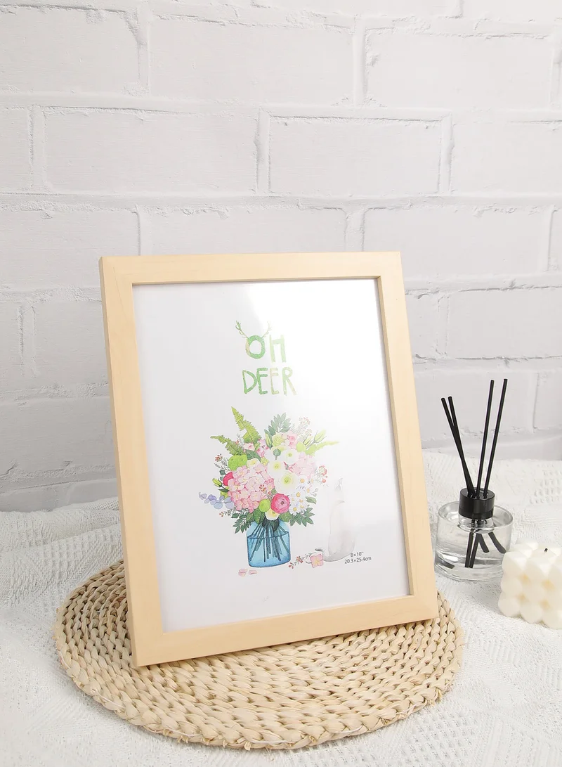 Switch Tabletop Photo Frames With Outer Frame Natural outer frame size: L29xH40cm xT1.5cm for photo size:  10*15inch