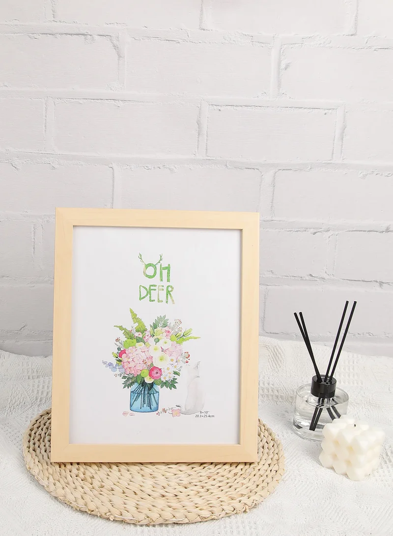 Switch Tabletop Photo Frames With Outer Frame Natural outer frame size: L29xH40cm xT1.5cm for photo size:  10*15inch