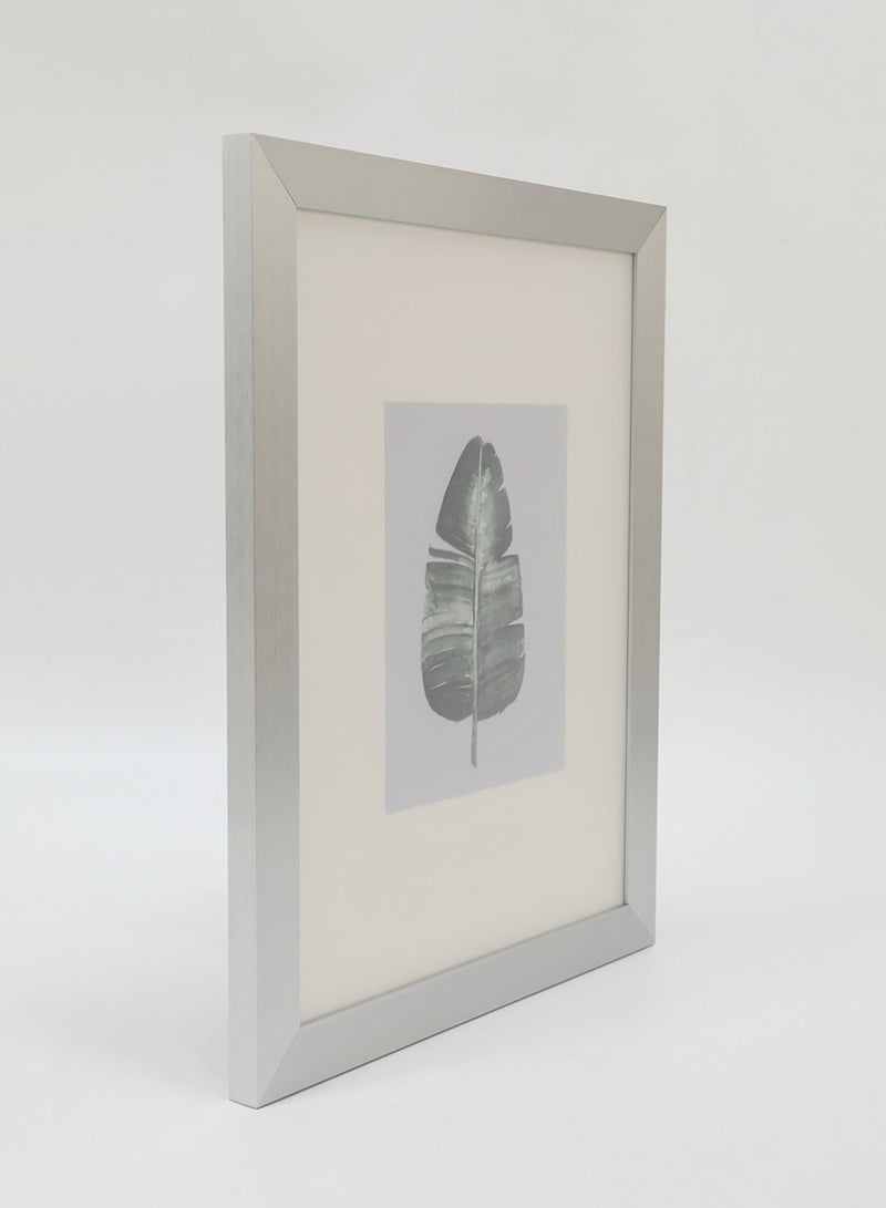 ايب اند فلو - إطارات حائط بإطار خارجي فضي outer frame size: L44xH50cm xT1.8cm for photo size: 8x10بوصة - Image 1