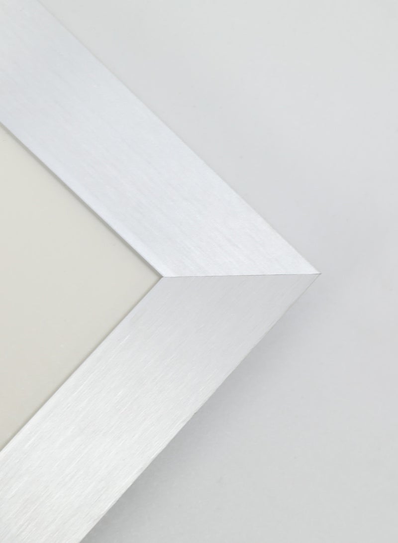 ايب اند فلو - إطارات حائط بإطار خارجي فضي outer frame size: L44xH50cm xT1.8cm for photo size: 8x10بوصة - Image 1