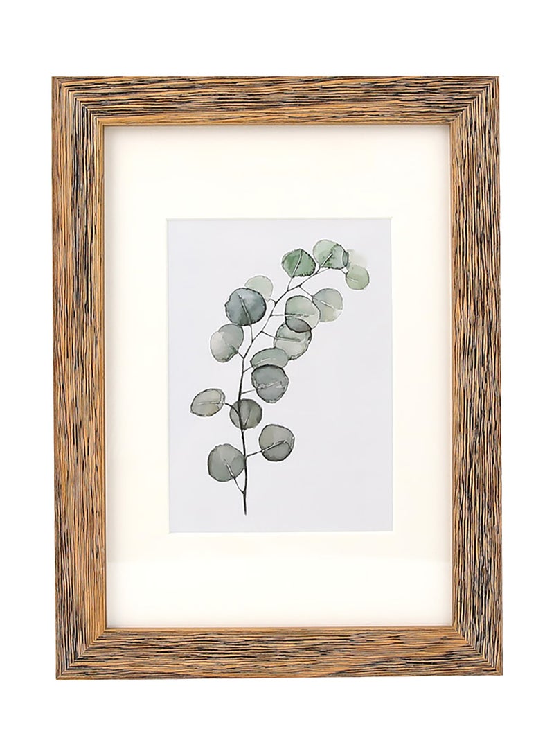 ebb & flow - Wall Frames With Outer Frame Dark Brown outer frame size: L26xH35 xT3cm for photo size: 5x7inch - Image 1