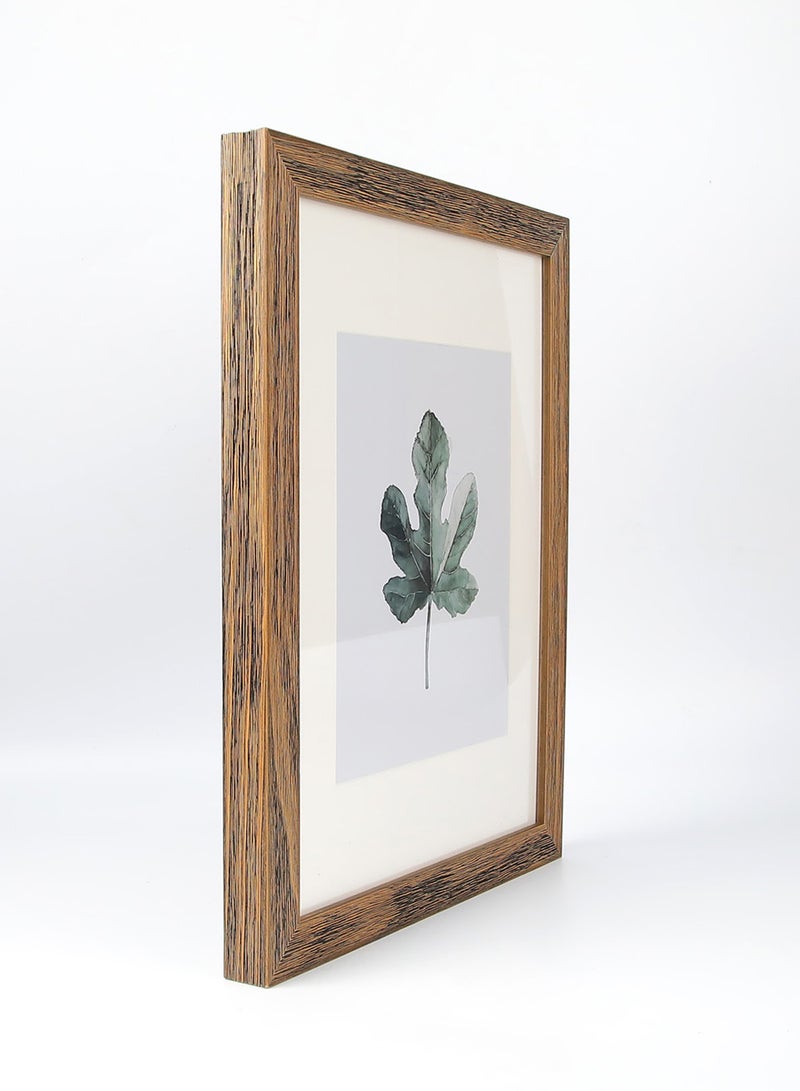 ايب اند فلو - إطارات حائط بإطار خارجي بني غامق outer frame size: L66xH96xT3cm for photo size: 20x30بوصة - Image 1