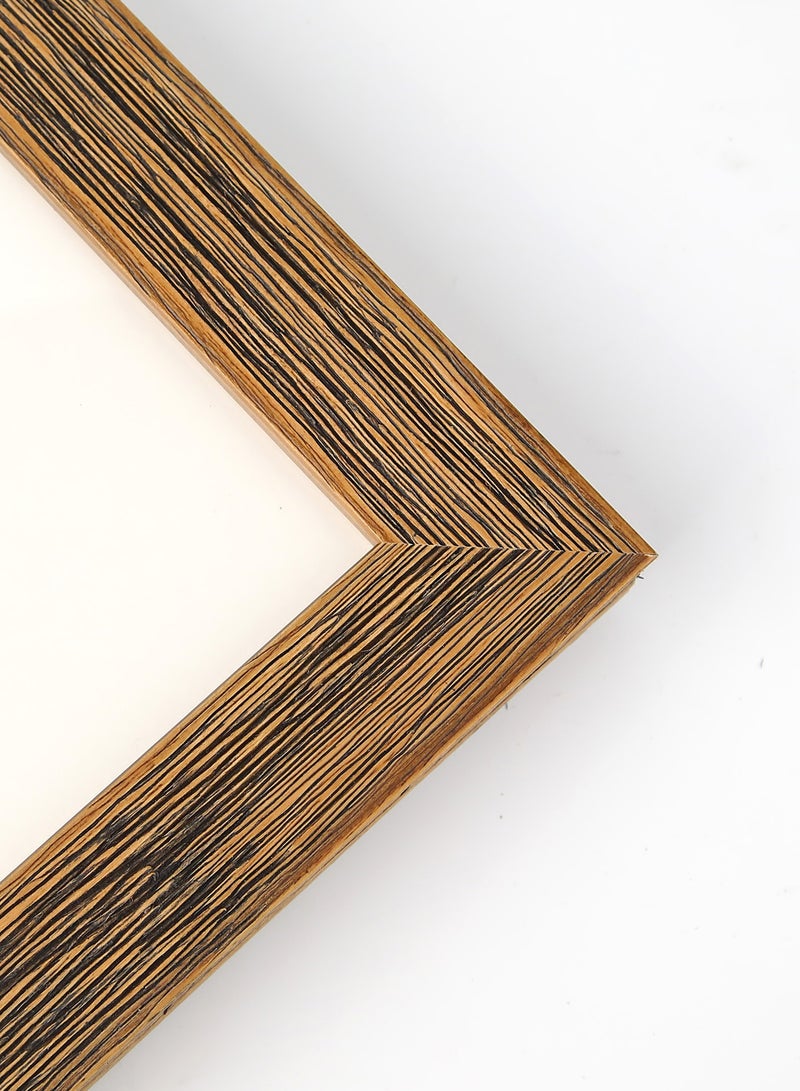 ايب اند فلو - إطارات حائط بإطار خارجي بني غامق outer frame size: L66xH96xT3cm for photo size: 20x30بوصة - Image 1
