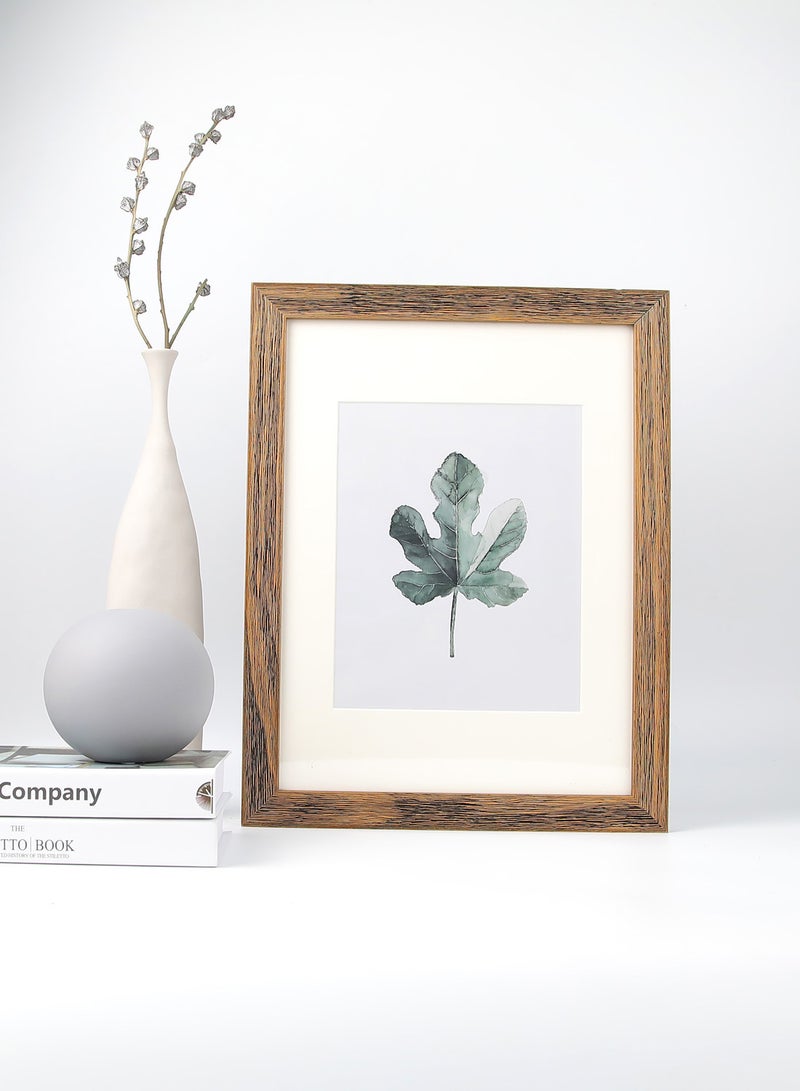 ايب اند فلو - إطارات حائط بإطار خارجي بني غامق outer frame size: L66xH96xT3cm for photo size: 20x30بوصة - Image 1
