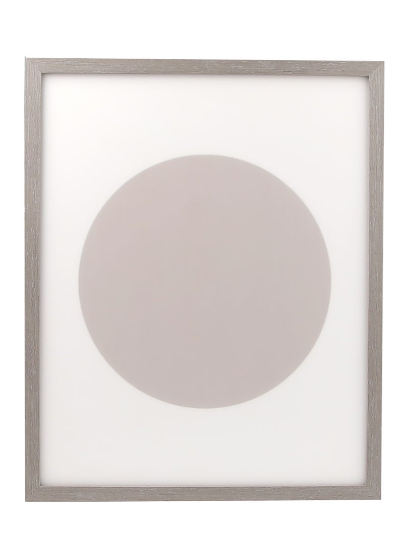 Switch - Wall Frames With Outer Frame Grey outer frame size: L43xH53xT3cm for photo size: Dia 30 cmcentimeter - Image 1