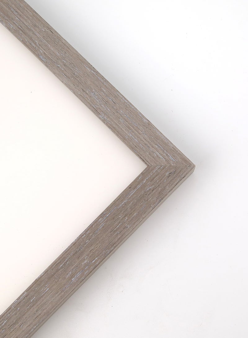 Switch - Wall Frames With Outer Frame Grey outer frame size: L43xH53xT3cm for photo size: Dia 30 cmcentimeter - Image 1