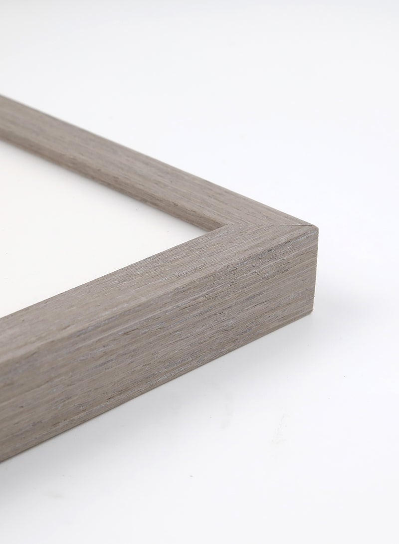 Switch - Wall Frames With Outer Frame Grey outer frame size: L43xH53xT3cm for photo size: Dia 30 cmcentimeter - Image 1