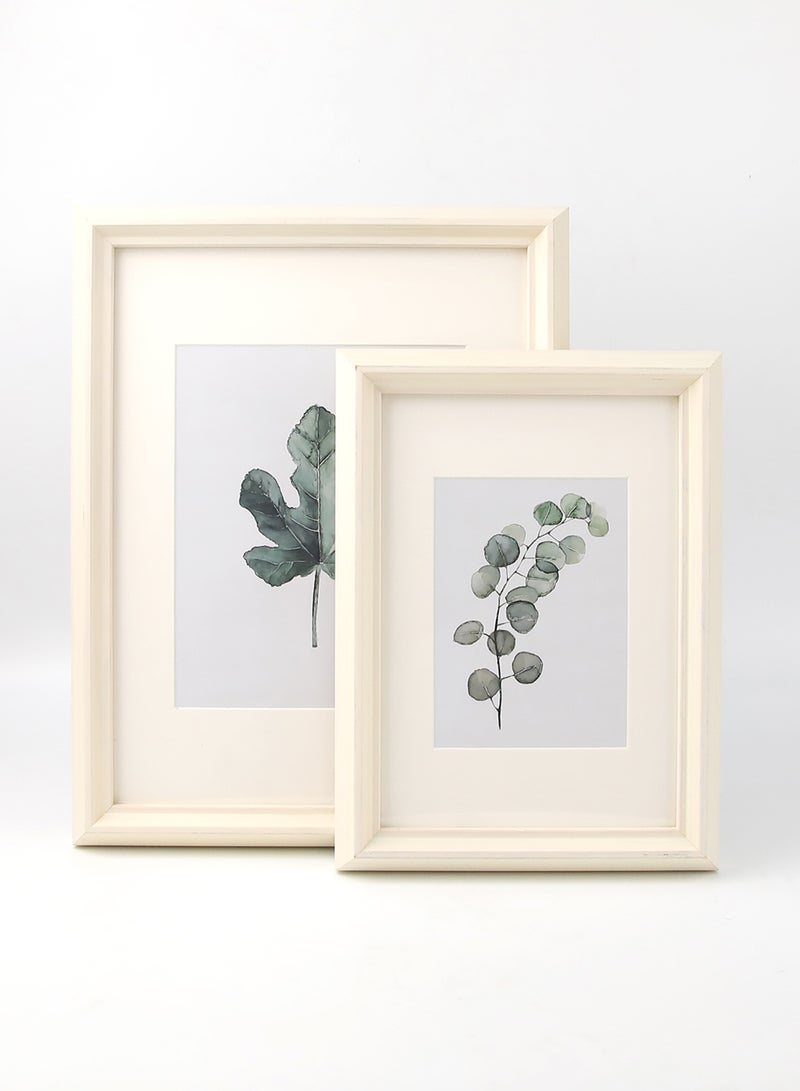 سويتش - إطارات حائط بإطار خارجي بيج outer frame size: L26xH35 xT4.6cm for photo size: 5x7بوصة - Image 1