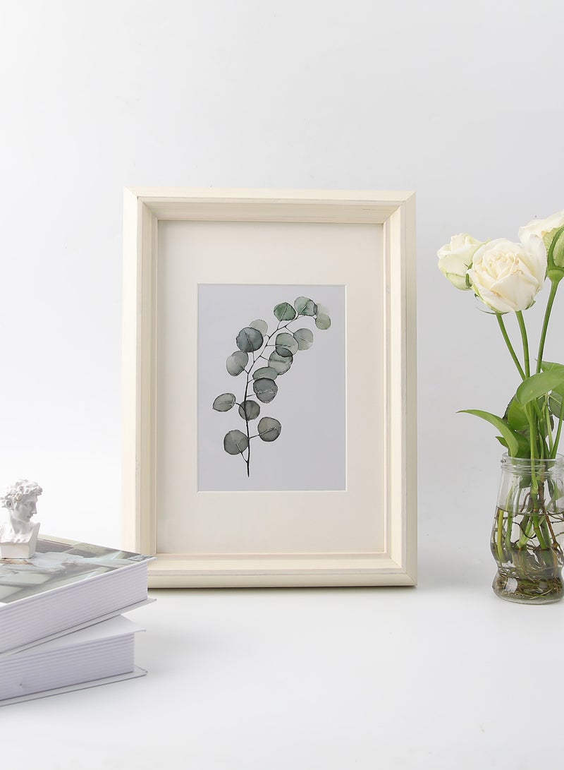 سويتش - إطارات حائط بإطار خارجي بيج outer frame size: L26xH35 xT4.6cm for photo size: 5x7بوصة - Image 1