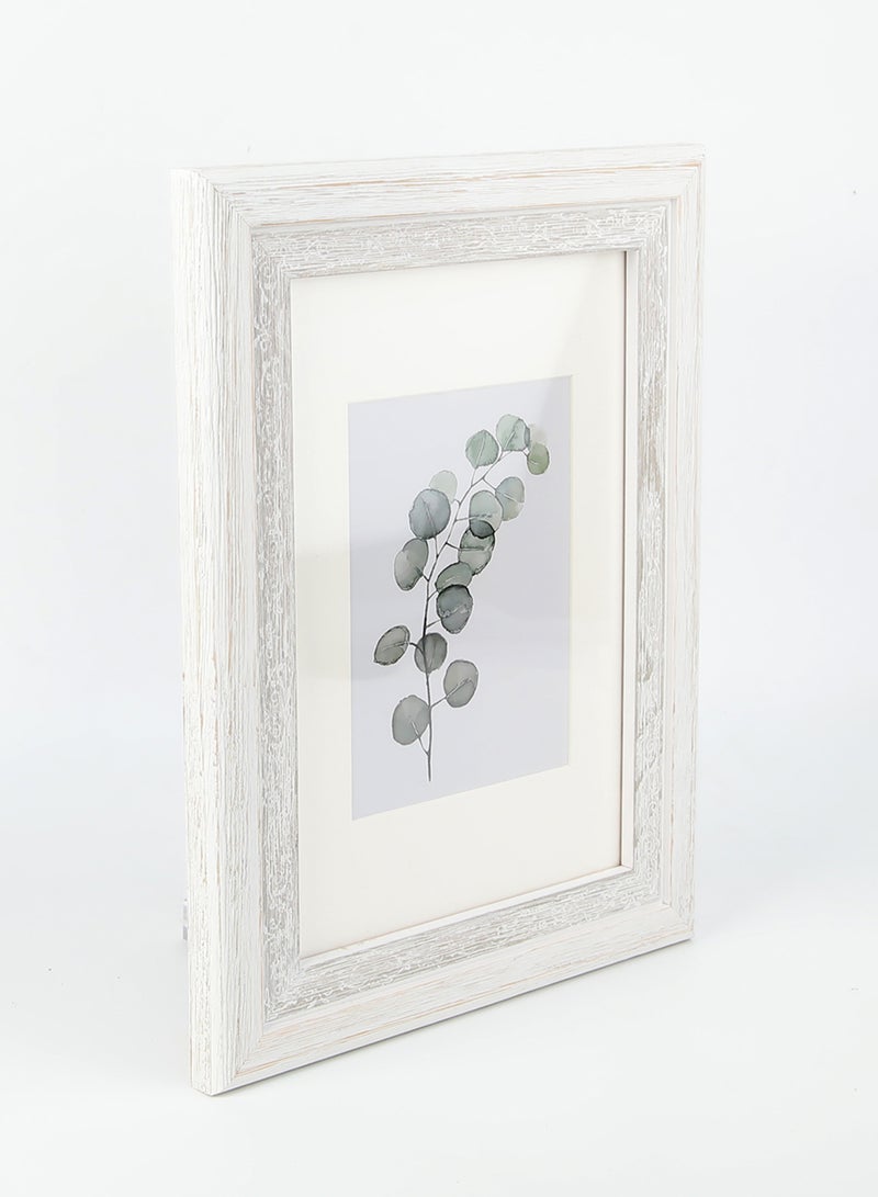 ايب اند فلو - إطارات حائط بإطار خارجي أبيض outer frame size: L29xH38 xT2cm for photo size: 5x7بوصة - Image 1