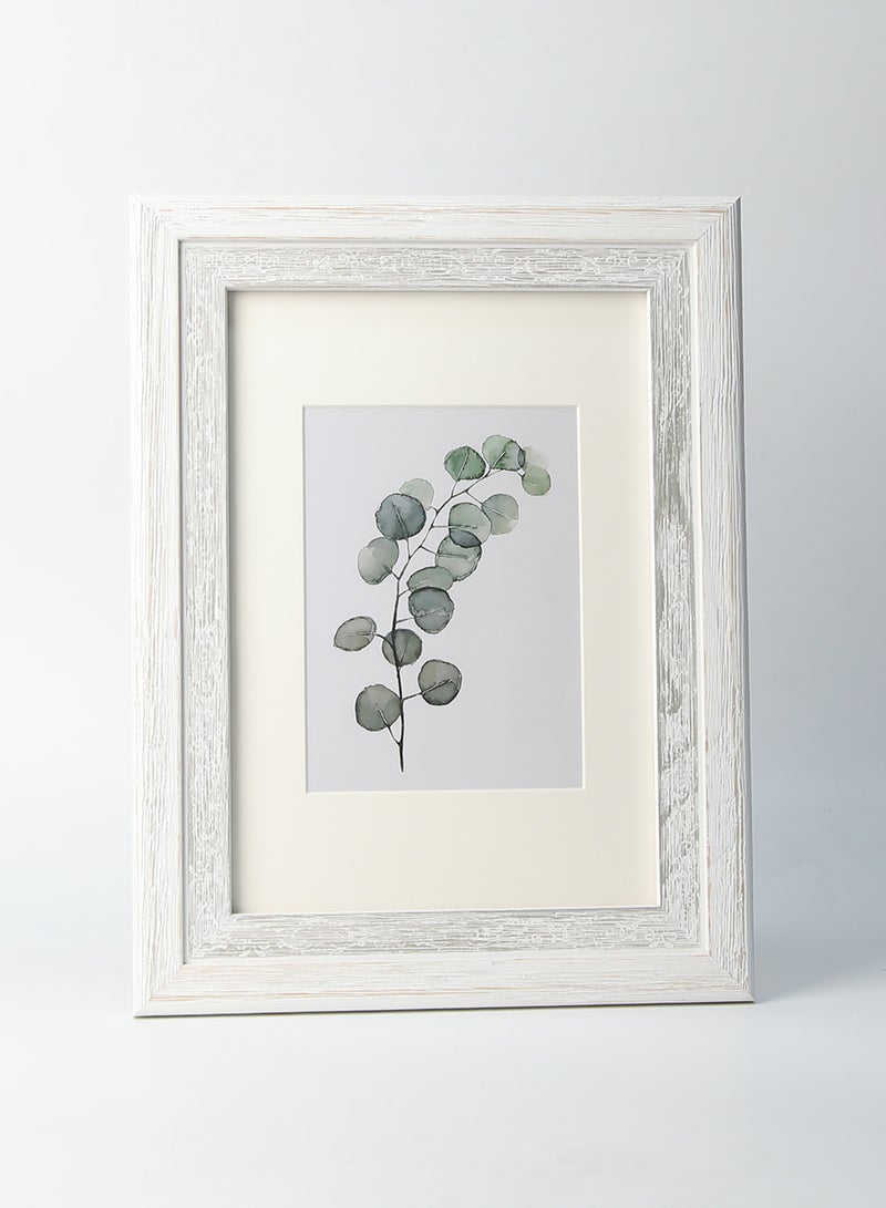 ايب اند فلو - إطارات حائط بإطار خارجي أبيض outer frame size: L29xH38 xT2cm for photo size: 5x7بوصة - Image 1