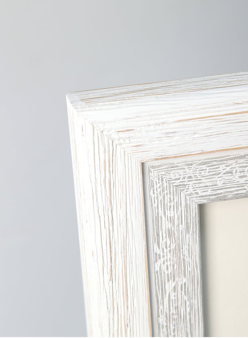 ايب اند فلو - إطارات حائط بإطار خارجي أبيض outer frame size: L29xH38 xT2cm for photo size: 5x7بوصة - Image 1