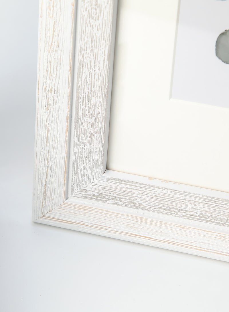 ايب اند فلو - إطارات حائط بإطار خارجي أبيض outer frame size: L29xH38 xT2cm for photo size: 5x7بوصة - Image 1