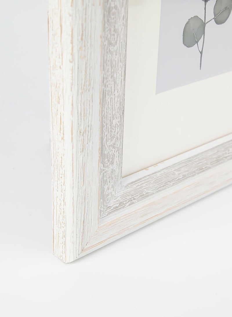 ايب اند فلو - إطارات حائط بإطار خارجي أبيض outer frame size: L29xH38 xT2cm for photo size: 5x7بوصة - Image 1