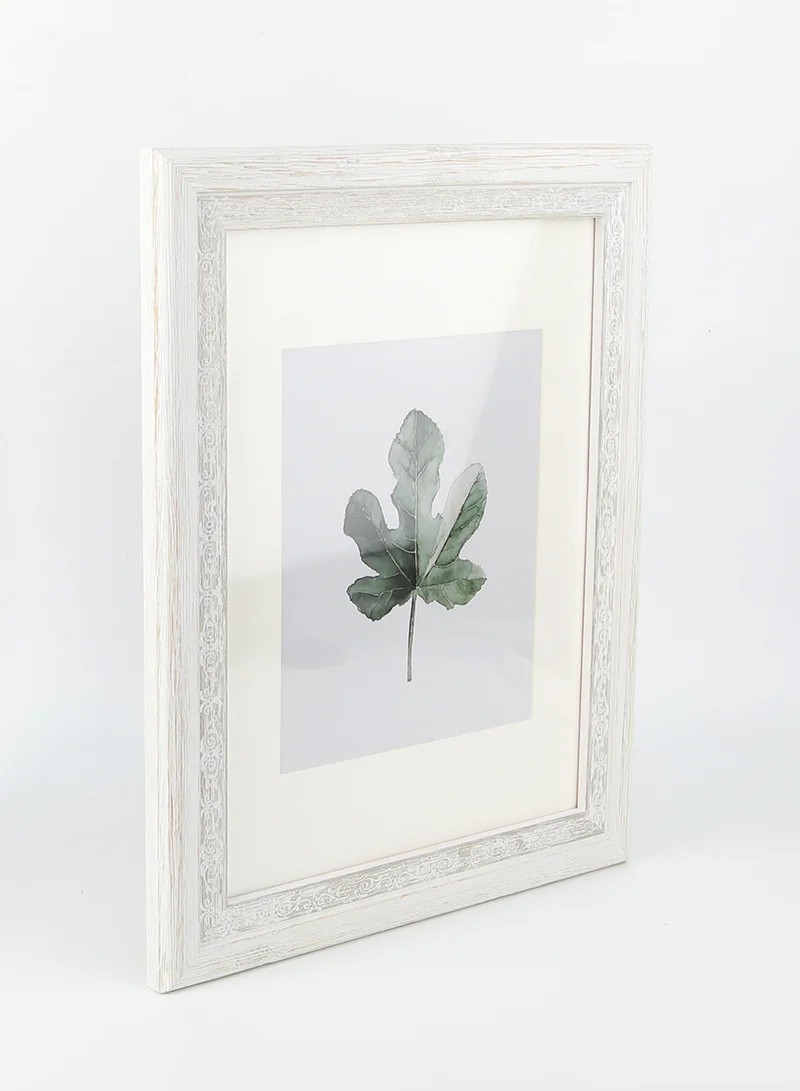 ايب اند فلو إطار للحائط مزود بإطار خارجي أبيض outer frame size: L69xH99xT2cm for photo size: 20x30بوصة