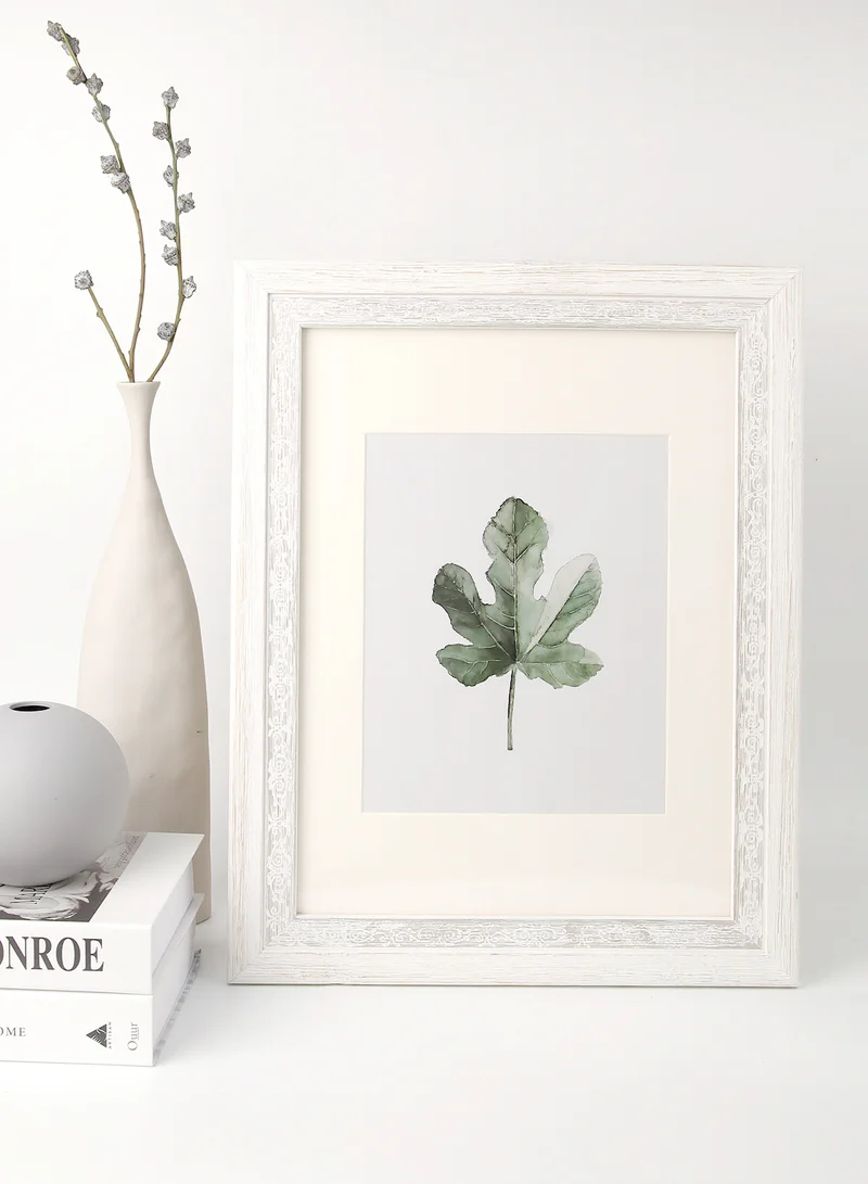 ايب اند فلو إطار للحائط مزود بإطار خارجي أبيض outer frame size: L69xH99xT2cm for photo size: 20x30بوصة